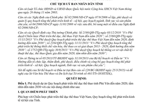 Quyết định 631/QĐ-UBND 2015 phê duyệt dự án Quy hoạch phát triển thể dục thể thao Phú Yên