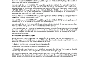 Hướng dẫn 373/HD-SNV 2015 bảo vệ bí mật nhà nước trong văn thư lưu trữ tỉnh Sơn La