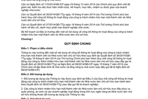 Thông tư 02/2015/TT-BKHĐT công bố thông tin Công ty TNHH một thành viên do Nhà nước chủ sở hữu