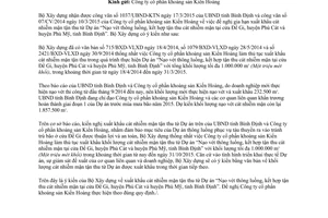 Công văn 670/BXD-VLXD 2015 xuất khẩu cát nhiễm mặn Dự án nạo vét thông luồng cửa Đề Gi Bình Định