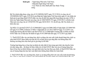 Công văn 4449/BTC-TCT 2015 khấu trừ thuế giá trị gia tăng đầu vào liên quan đến máy ATM