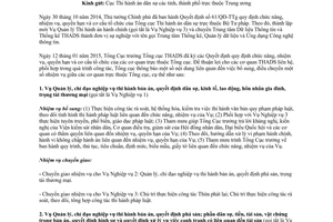 Công văn 938/TCTHADS-VP 2015 bổ sung nhiệm vụ của cơ quan trực thuộc Tổng cục Thi hành án dân sự