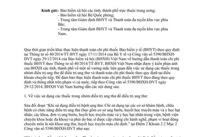 Công văn 1172/BHXH-DVT 2015 thanh toán chi phí thuốc BHYT theo Thông tư 40/2014/TT-BYT