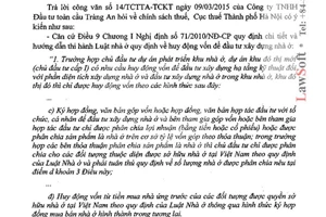 Công văn 19813/CT-HTr 2015 chính sách thuế Giá trị gia tăng Hà Nội