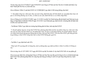 Công văn 20383/CT-HTr 2015 chính sách thuế giá trị gia tăng Hà Nội