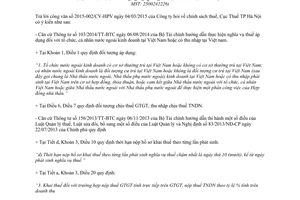 Công văn 20153/CT-HTr 2015 chính sách thuế giá trị gia tăng Hà Nội