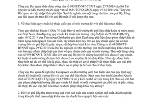 Công văn 3711/TCHQ-GSQL 2015 nhập khẩu phế liệu