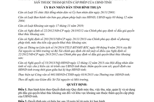 Quyết định 19/2015/QĐ-UBND mức thu sử dụng phí đấu giá quyền khai thác khoáng sản Bình Thuận