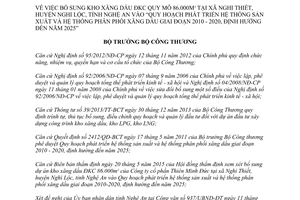 Quyết định 5587/QĐ-BCT 2015 bổ sung kho xăng dầu ĐKC tại Nghi Thiết Nghệ An vào hệ thống xăng dầu