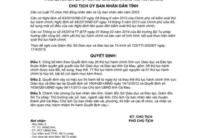 Quyết định 796/QĐ-UBND 2015 công bố thủ tục hành chính của Sở Giáo dục và Đào tạo Cà Mau