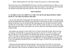 Kế hoạch 32/KH-UBND phát triển kinh tế tập thể 5 năm Thái Bình 2016 2020 2015
