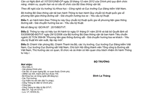 Thông tư 24/2015/TT-BGTVT Quy chuẩn phương tiện giao thông đường sắt Giá chuyển hướng toa xe