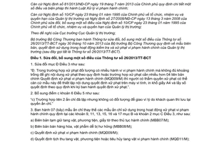 Thông tư 13/2015/TT-BCT sửa đổi Thông tư số 26/2013/TT-BCT