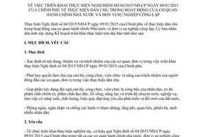 Kế hoạch 30/KH-UBND dân chủ cơ quan hành chính nhà nước đơn vị sự nghiệp công lập Cà Mau 2016