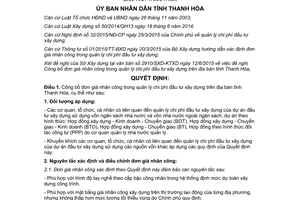 Quyết định 2210/QĐ-UBND 2015 công bố đơn giá nhân công quản lý chi phí đầu tư xây dựng Thanh Hóa