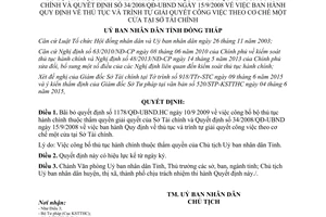 Quyết định 571/QĐ-UBND-HC 2015 bãi bỏ Quyết định 1178/QĐ-UBND.HC Đồng Tháp