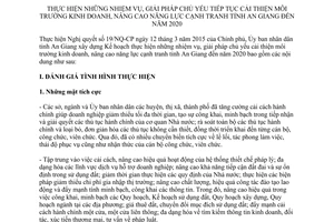 Kế hoạch 268/KH-UBND 2015 cải thiện môi trường kinh doanh và nâng cao năng lực cạnh tranh An Giang