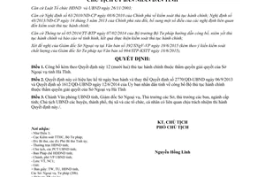 Quyết định 2368/QĐ-UBND 2015 công bố thủ tục hành chính thuộc thẩm quyền Sở Ngoại vụ Hà Tĩnh