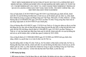 Hướng dẫn 573/HD-SNV cán bộ không đủ điều kiện tuổi tái cử Đảng Cộng sản Việt Nam Nam Định