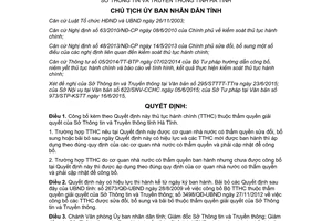 Quyết định 2414/QĐ-UBND 2015 công bố thủ tục hành chính thuộc Sở Thông tin và Truyền thông Hà Tĩnh