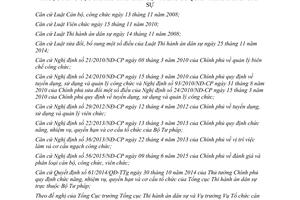 Thông tư 09/2015/TT-BTP phân cấp quản lý công chức viên chức người lao động