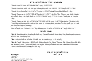 Quyết định 18/2015/QĐ-UBND Quy chế quản lý hoạt động khuyến công địa phương Lạng Sơn