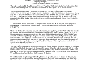 Công văn 561/UBDT-CSDT 2015 áp dụng chính sách đối với địa bàn đặc biệt khó khăn