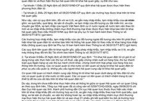 Công văn 5260/TCHQ-GSQL 2015 khai báo hải quan theo Thông tư 38/2015/TT-BTC