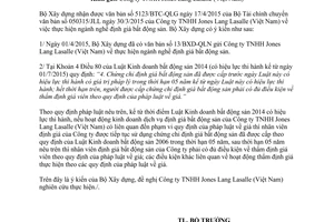 Công văn 45/BXD-QLN 2015 cung cấp dịch vụ định giá bất động sản