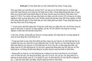 Công văn 4671/BNN-KTHT 2015 hợp tác xã nông nghiệp tổ chức lại hoạt động theo Luật Hợp tác xã