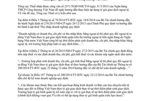 Công văn 2411/TCT-DNL 2015 áp dụng tỷ giá giao dịch ngoại tệ