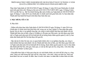 Kế hoạch 166/KH-UBND 2015 thực hiện 108/2014/NĐ-CP tinh giản biên chế thành phố Hà Nội