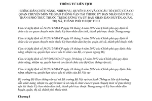 Thông tư liên tịch 42/2015/TTLT-BGTVT-BNV nhiệm vụ quyền hạn cơ quan chuyên môn giao thông vận tải