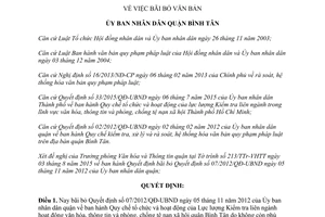 Quyết định 5167/QĐ-UBND 2015 bãi bỏ 07/2012/QĐ-UBND hoạt động văn hóa Thành phố Hồ Chí Minh