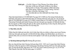 Công văn 3475/BTNMT-KTTVBDKH đánh giá tình hình thực hiện mục tiêu quốc gia ứng phó biến đổi khí hậu