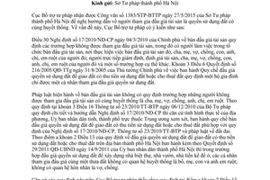 Công văn 676/BTTP-ĐGTS 2015 người tham gia đấu giá tài sản có cùng huyết thống