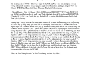 Công văn 3262/TCT-KK 2015 giải quyết hồ sơ hoàn thuế giá trị gia tăng