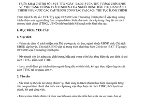 Kế hoạch 73/KH-UBND trách nhiệm của người đứng đầu cơ quan cải cách thủ tục hành chính Nam Định 2015