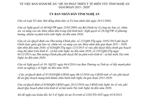 Quyết định 4210/QĐ-UBND Phát triển y tế miền Tây tỉnh Nghệ An giai đoạn 2015 2020