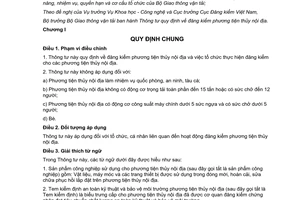 Thông tư 48/2015/TT-BGTVT quy định về đăng kiểm phương tiện thủy nội địa