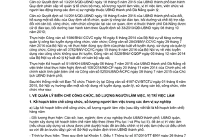 Hướng dẫn 1305/HD-SNV thực hiện 12/2015/QĐ-UBND 13/2015/QĐ-UBND 14/2015/QĐ-UBND Đà Nẵng