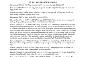 Quyết định 45/2015/QĐ-UBND điều trị nghiện và quản lý sau điều trị nghiện ma tuý Lào Cai