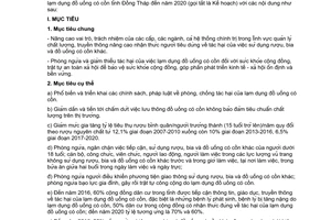 Kế hoạch 146/KH-UBND phòng chống tác hại của lạm dụng đồ uống có cồn Đồng Tháp