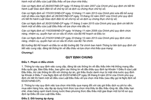 Thông tư liên tịch 07/2015/TTLT-BKHĐT-BTC cung cấp đăng thông tin đấu thầu chọn nhà thầu qua mạng