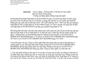 Công văn 1757/TCDN-HSSV chính sách miễn giảm học phí hỗ trợ chi phí học tập 2015