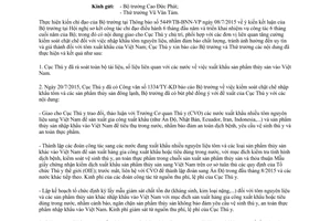 Công văn 1768/TY-KD kiểm soát chặt chẽ nhập khẩu tôm và sản phẩm thủy sản đông lạnh 2015