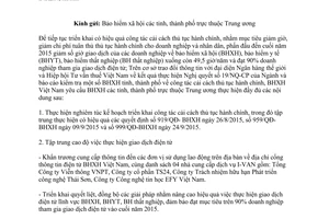 Công văn 3711/BHXH-PC cải cách thủ tục hành chính giao dịch điện tử lĩnh vực bảo hiểm 2015