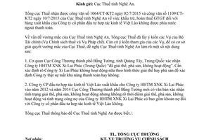 Công văn 4008/TCT-CS khấu trừ hoàn thuế giá trị gia tăng hàng xuất khẩu không được thanh toán