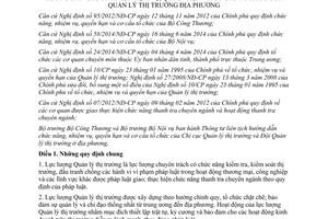 Thông tư liên tịch 34/2015/TTLT-BCT-BNV chức năng quyền hạn cơ cấu tổ chức quản lý thị trường ở địa phương