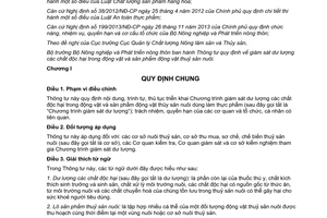 Thông tư 31/2015/TT-BNNPTNT giám sát dư lượng chất độc hại sản phẩm động vật thuỷ sản nuôi